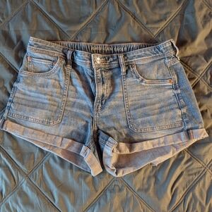 American Eagle Outfitters Light Blue Jean Shorts